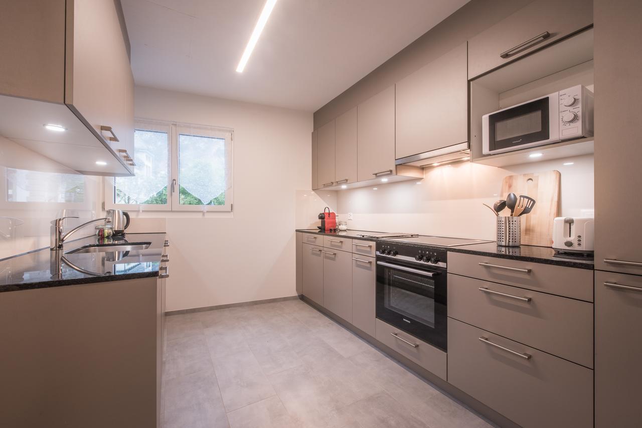 City Center Apartment - Интерлакен Екстериор снимка